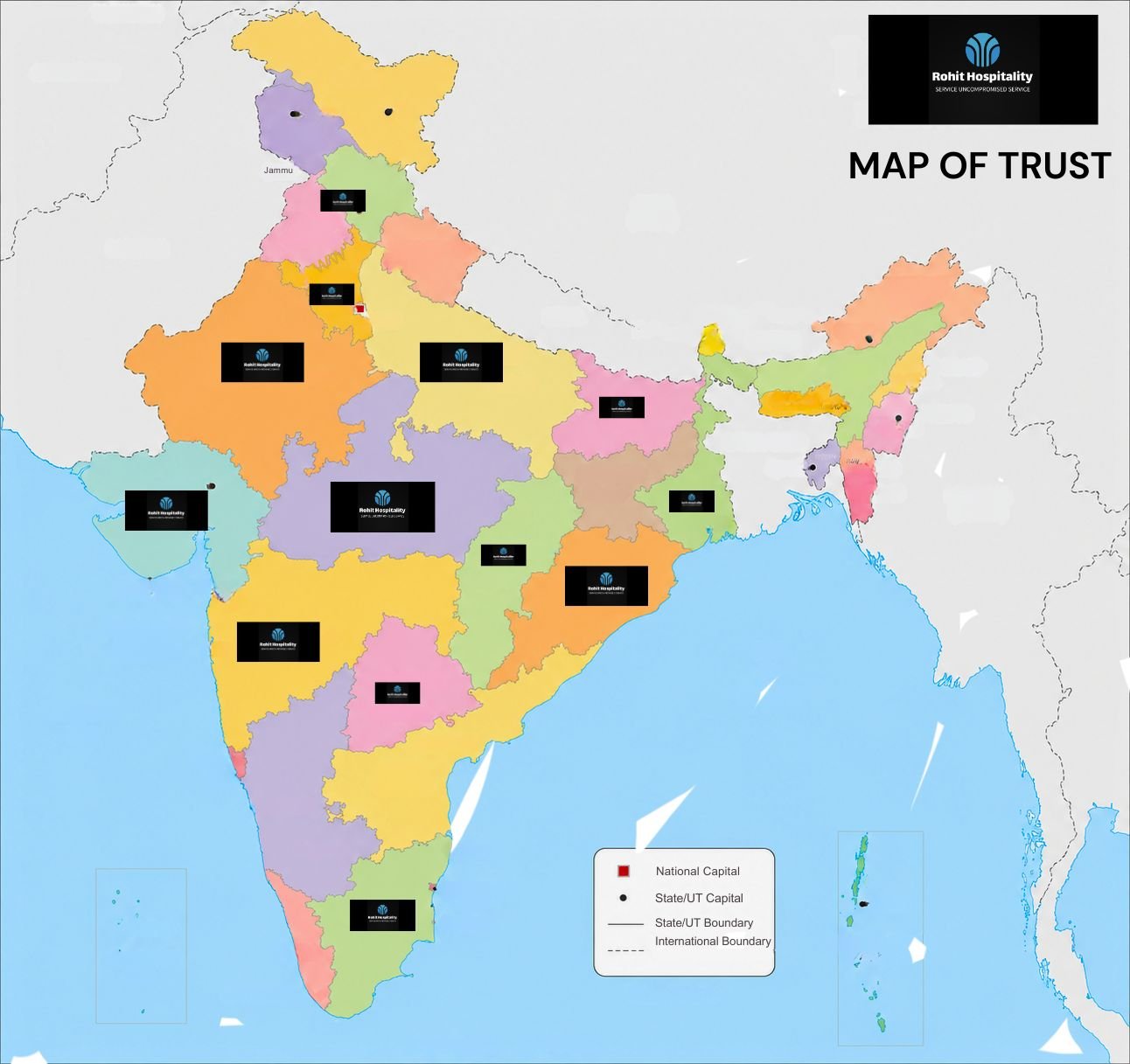 Serving Clients Across India